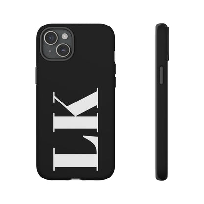 Ebony Custom Initial iPhone Case
