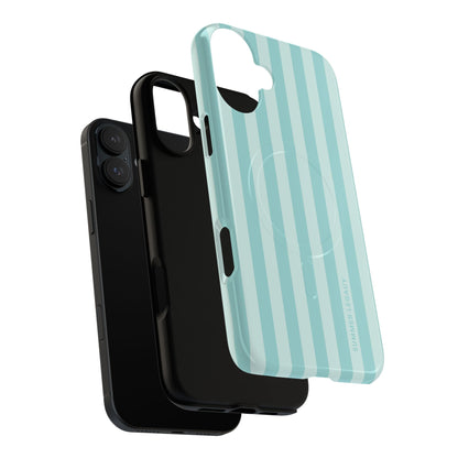 Teal Stripe MagSafe Case