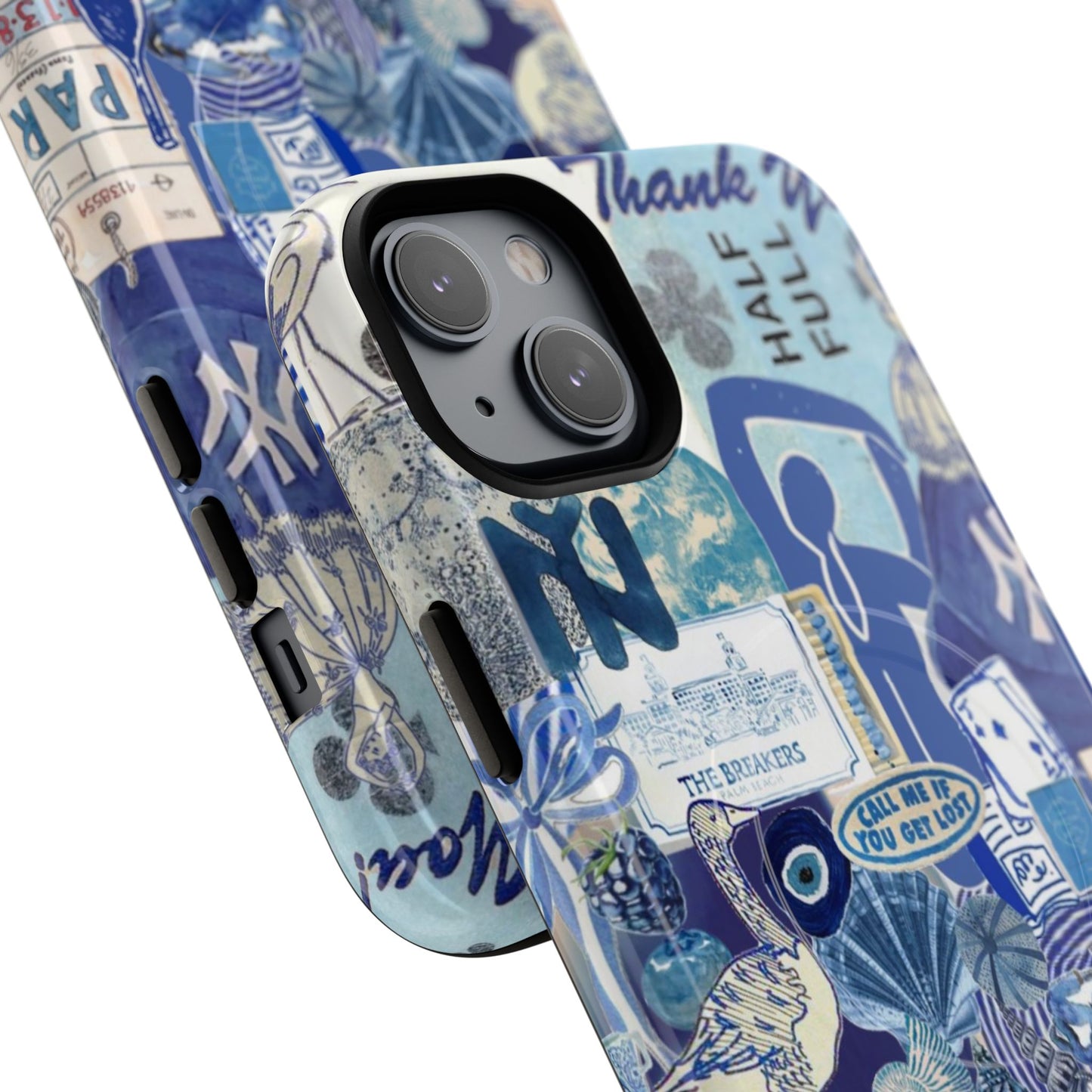 Blue Collage MagSafe Case