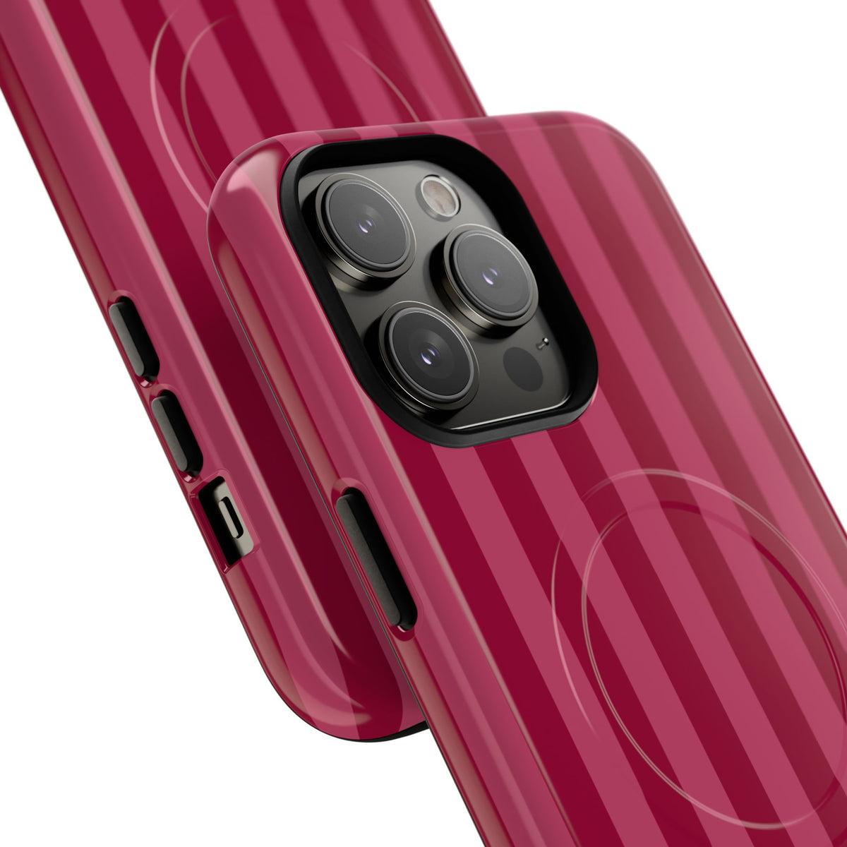 Berry Stripe MagSafe Case