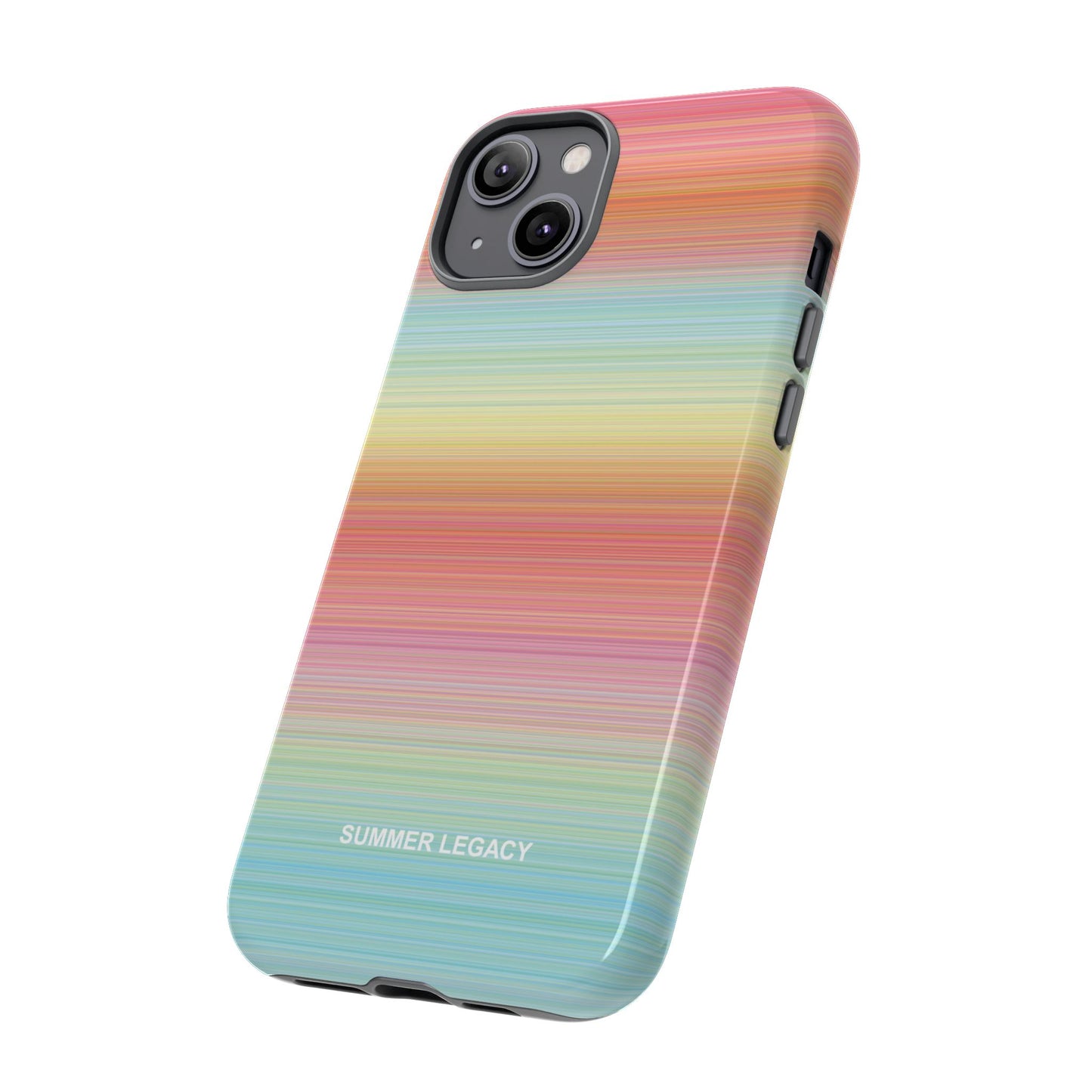 Sunrise Ombre Stripe iPhone Case