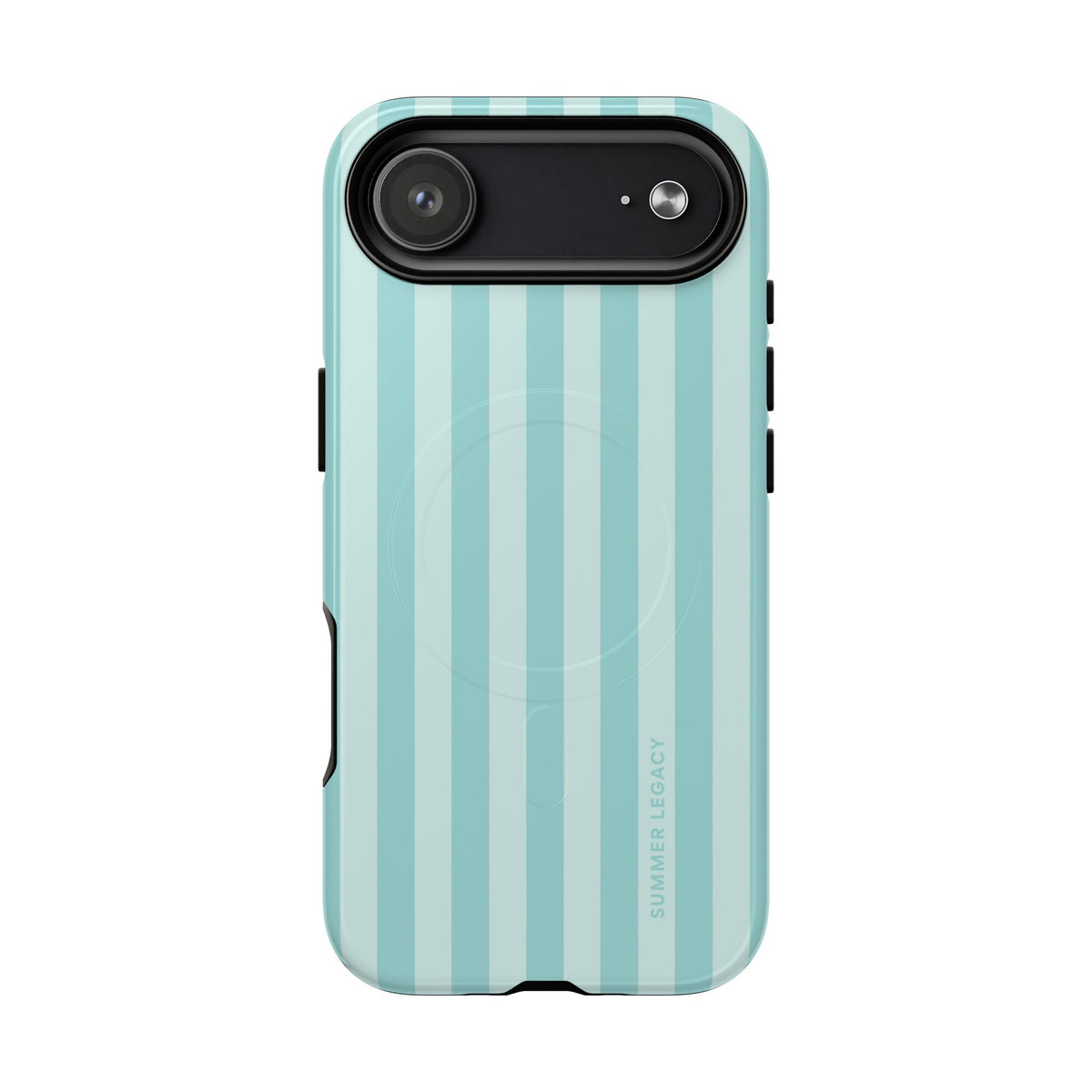 Teal Stripe MagSafe Case