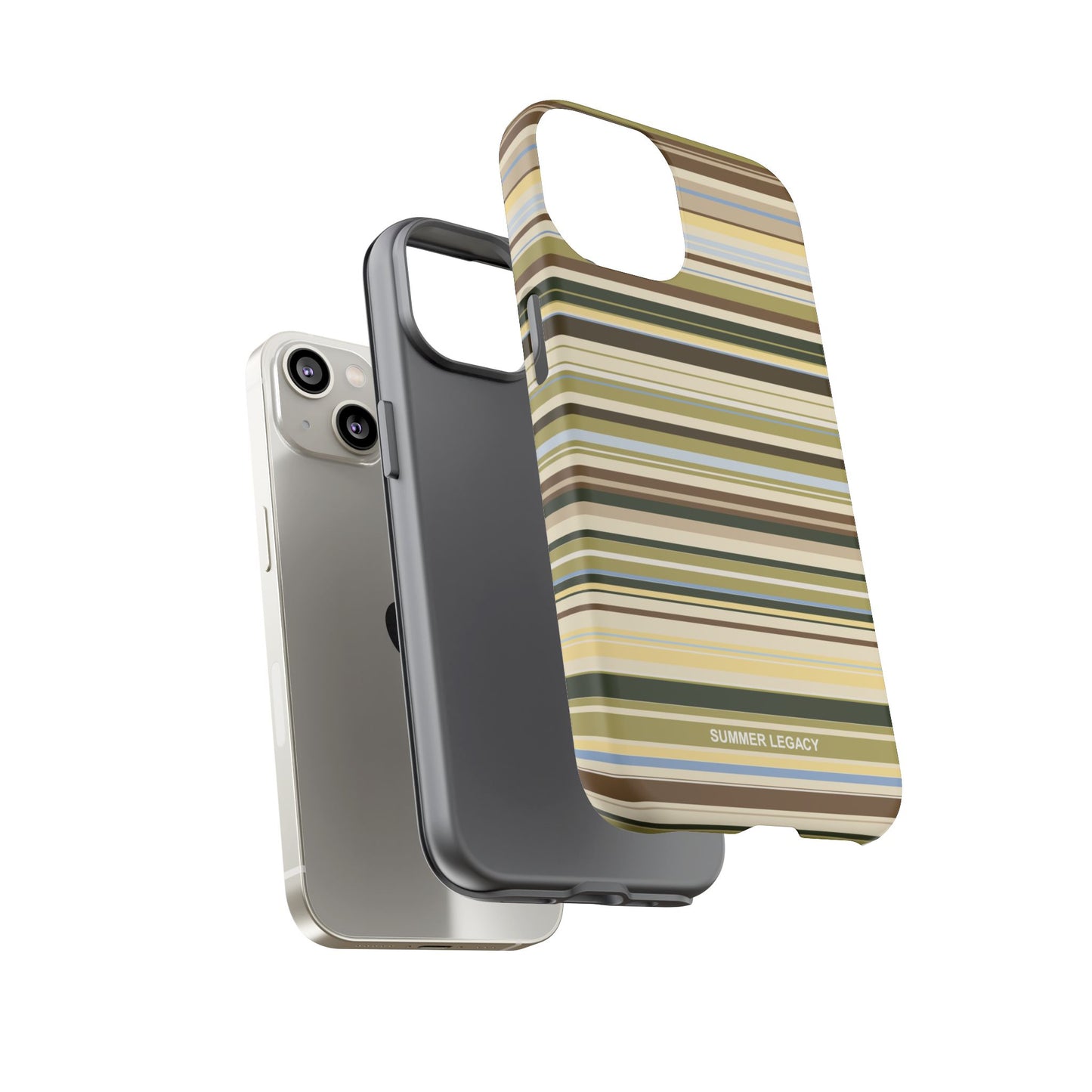 Palm Multi-stripe iPhone Case