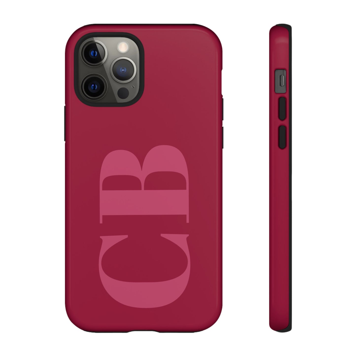 Berry Custom Initial iPhone Case