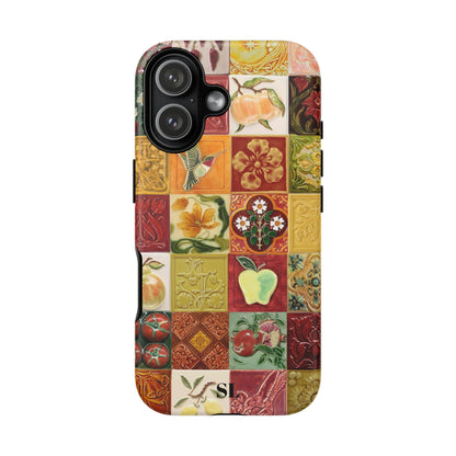 Orchard Mosaic Tiles iPhone Case