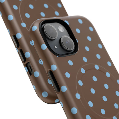 Mocha Polka Dot MagSafe Case
