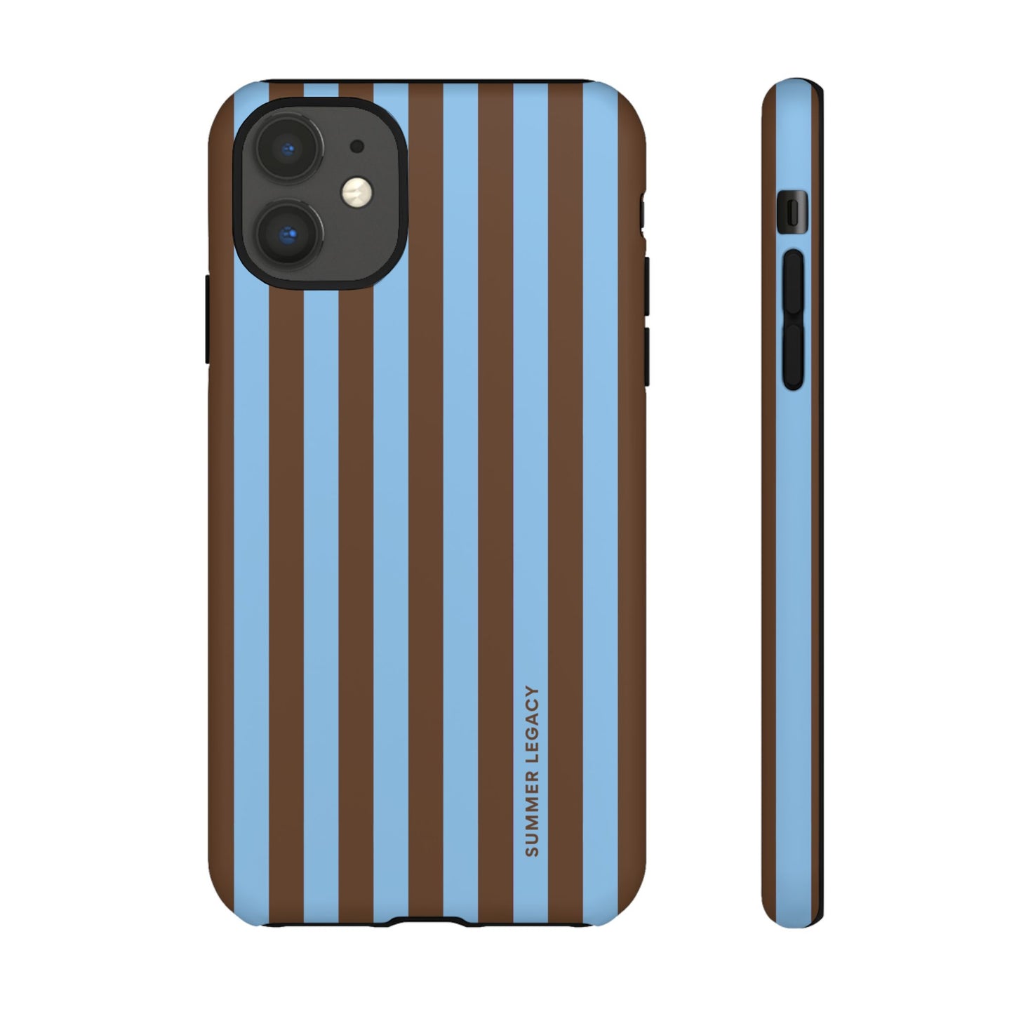 Mocha Stripe iPhone Case
