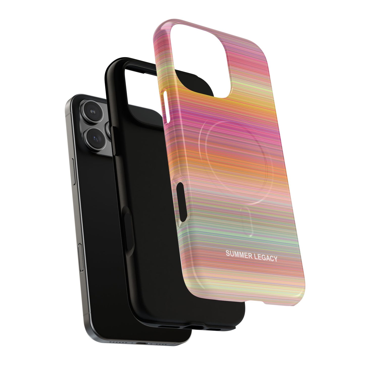 Champagne Ombre Stripe MagSafe Case