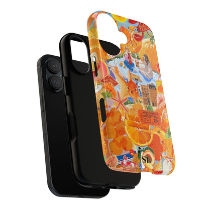 Orange Goldfish iPhone Case