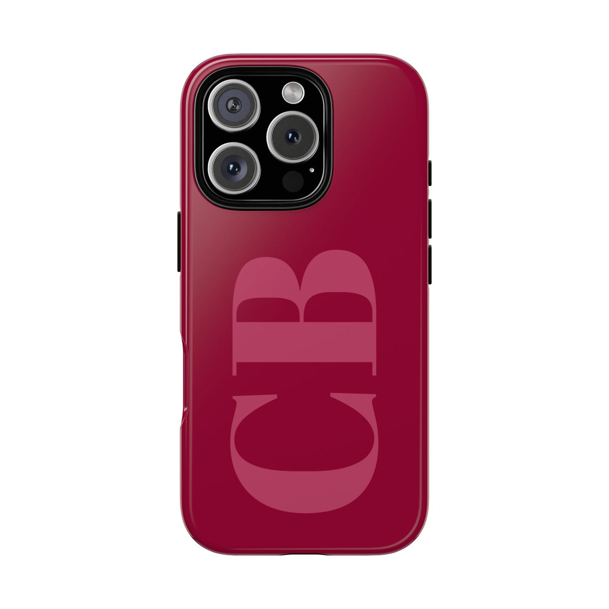 Berry Custom Initial iPhone Case