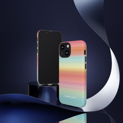 Sunrise Ombre Stripe iPhone Case