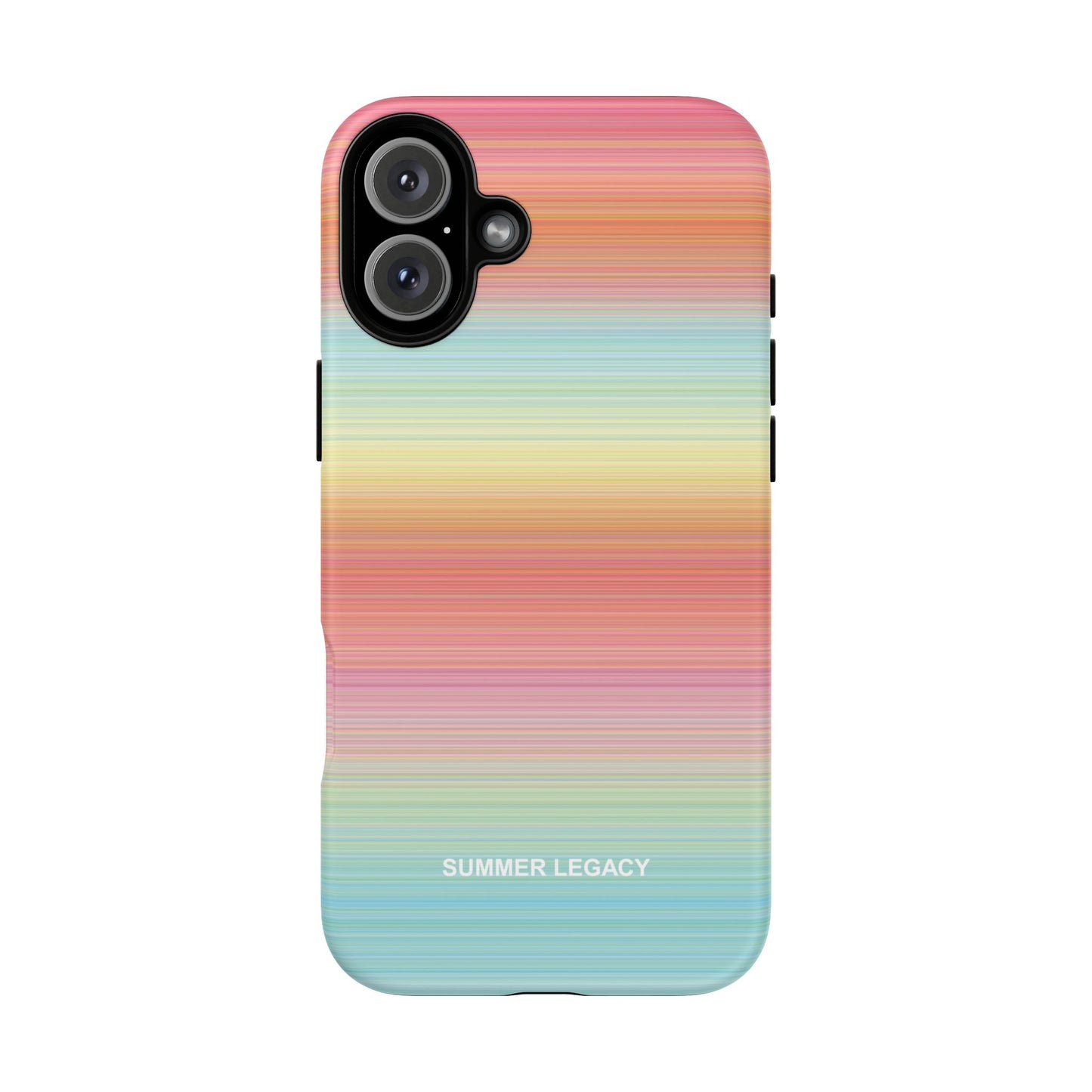 Sunrise Ombre Stripe iPhone Case