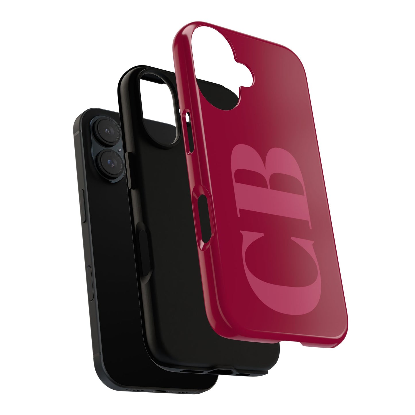 Berry Custom Initial iPhone Case