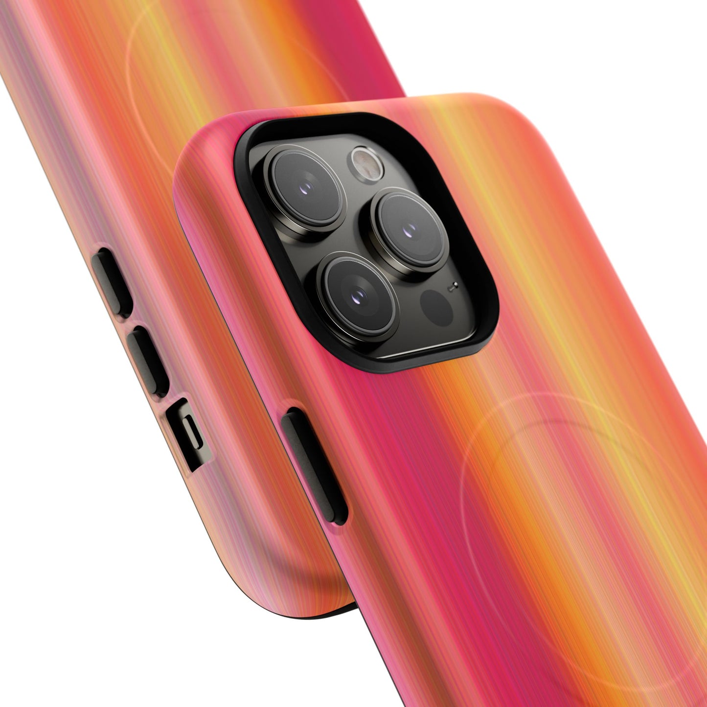 Amber Glow Ombre Stripe MagSafe Case