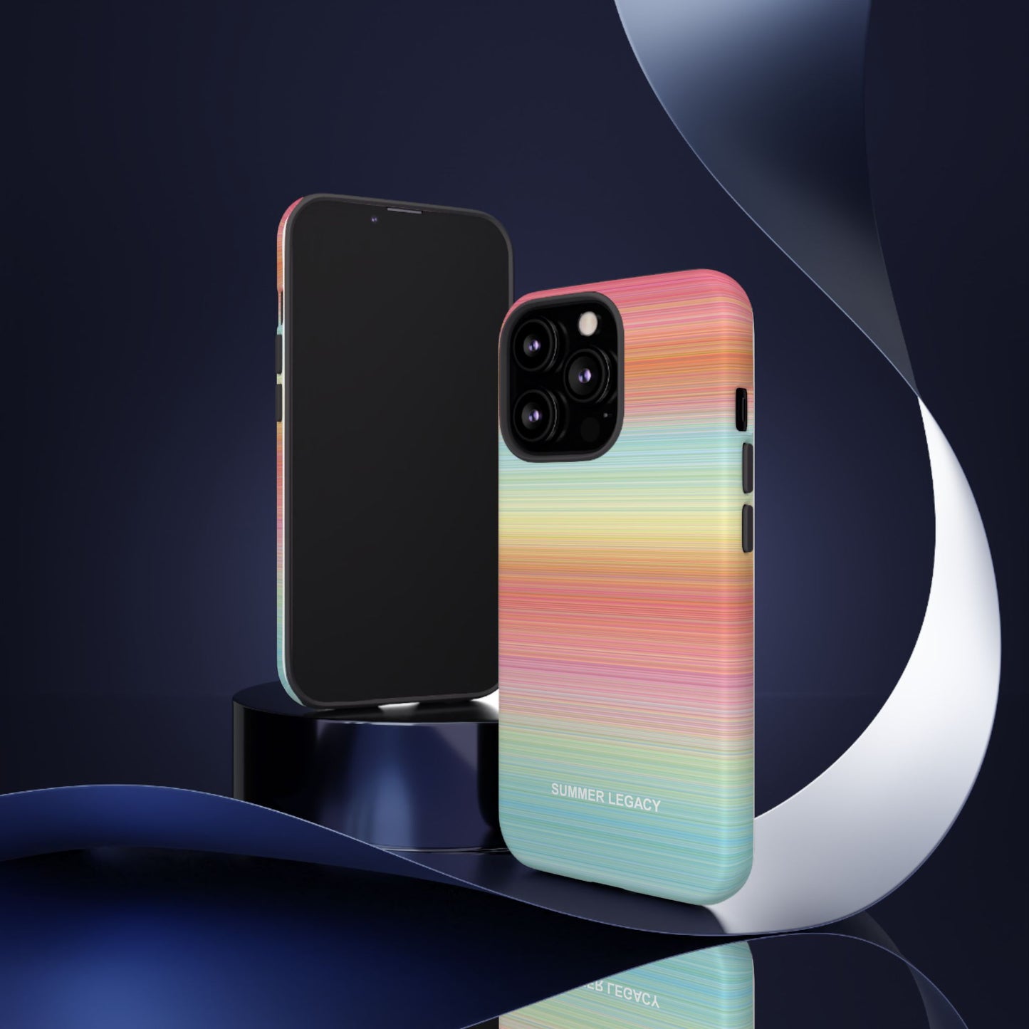 Sunrise Ombre Stripe iPhone Case