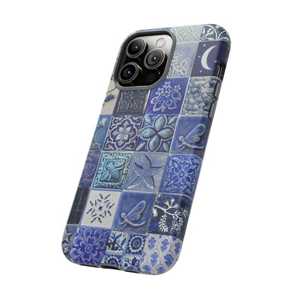 Midnight Mosaic Tiles iPhone Case