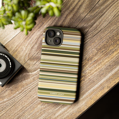 Palm Multi-stripe iPhone Case