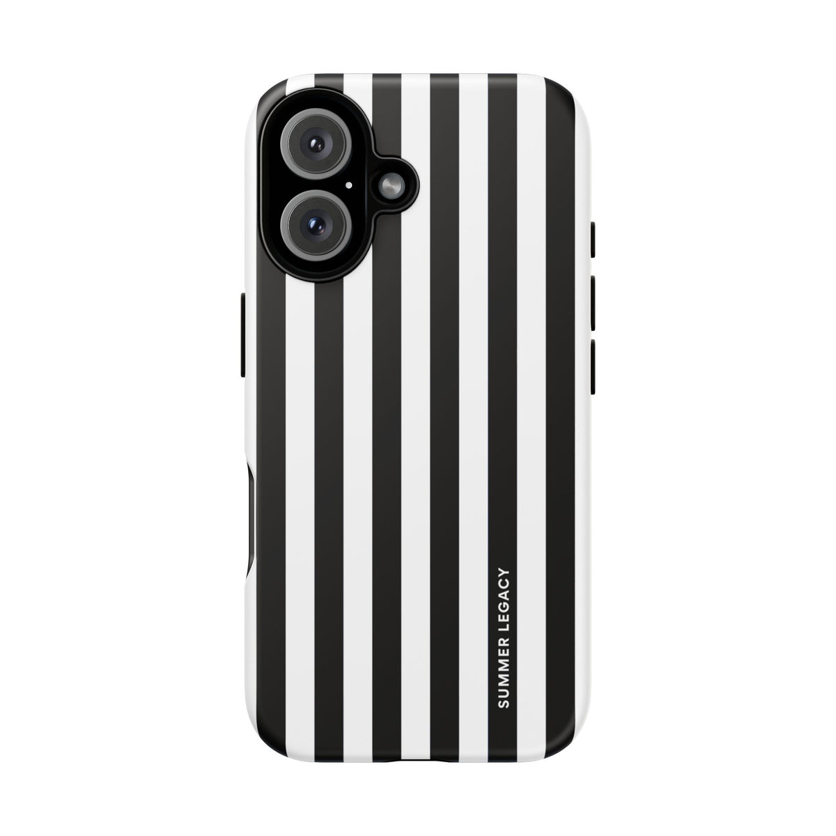 Ebony Stripe iPhone Case