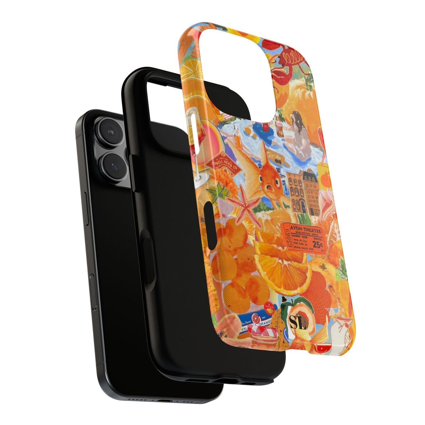 Orange Goldfish iPhone Case