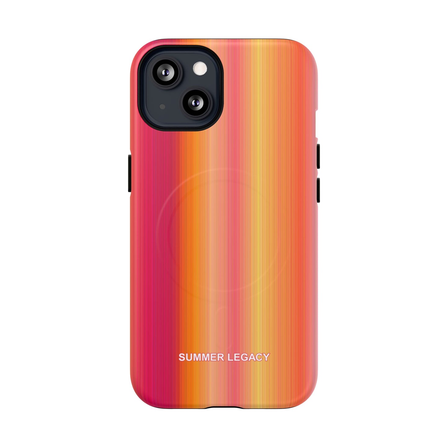 Amber Glow Ombre Stripe MagSafe Case