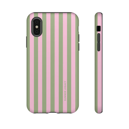 Guava Stripe iPhone Case