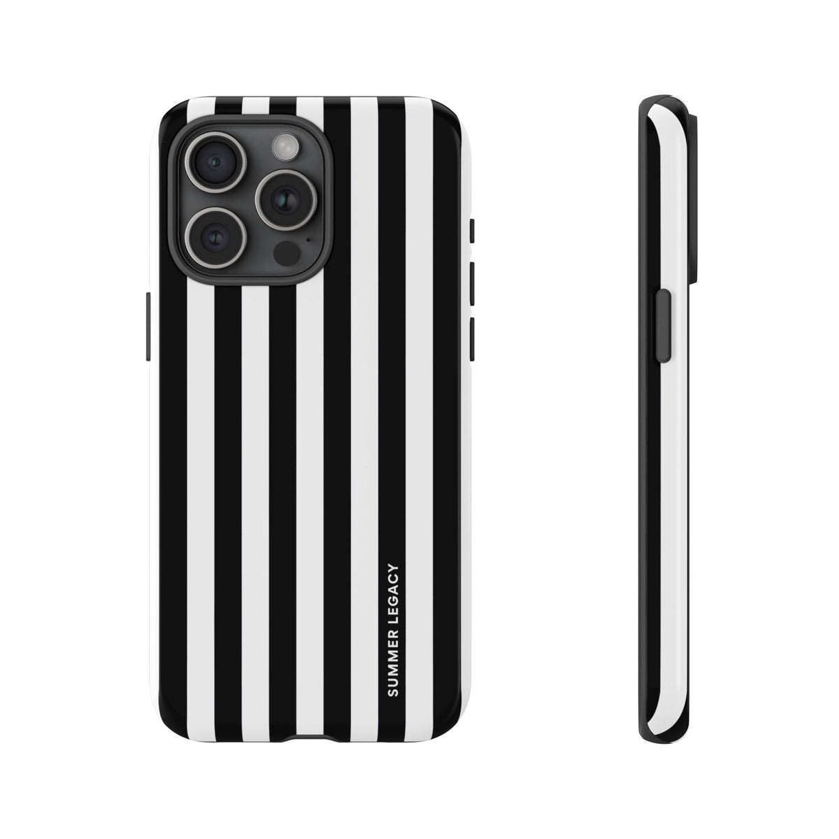 Ebony Stripe iPhone Case