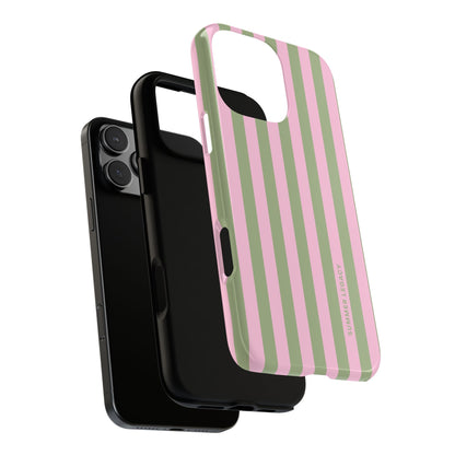 Guava Stripe iPhone Case