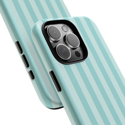 Teal Stripe iPhone Case
