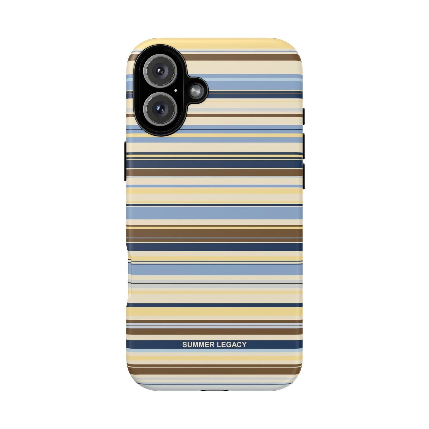Coconut Multi-stripe iPhone Case