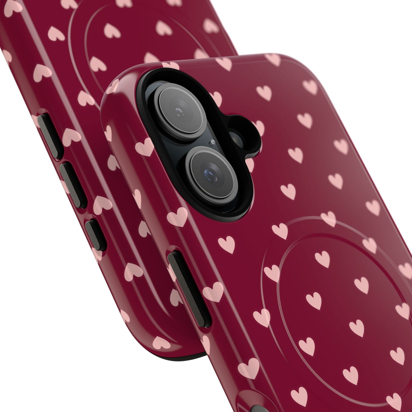 Berry Hearts MagSafe Case