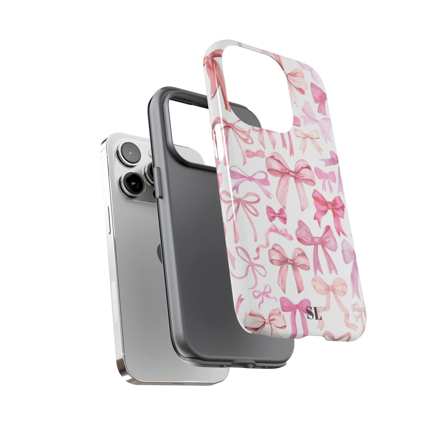 Pink Bows iPhone Case