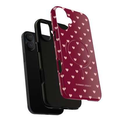 Berry Hearts MagSafe Case