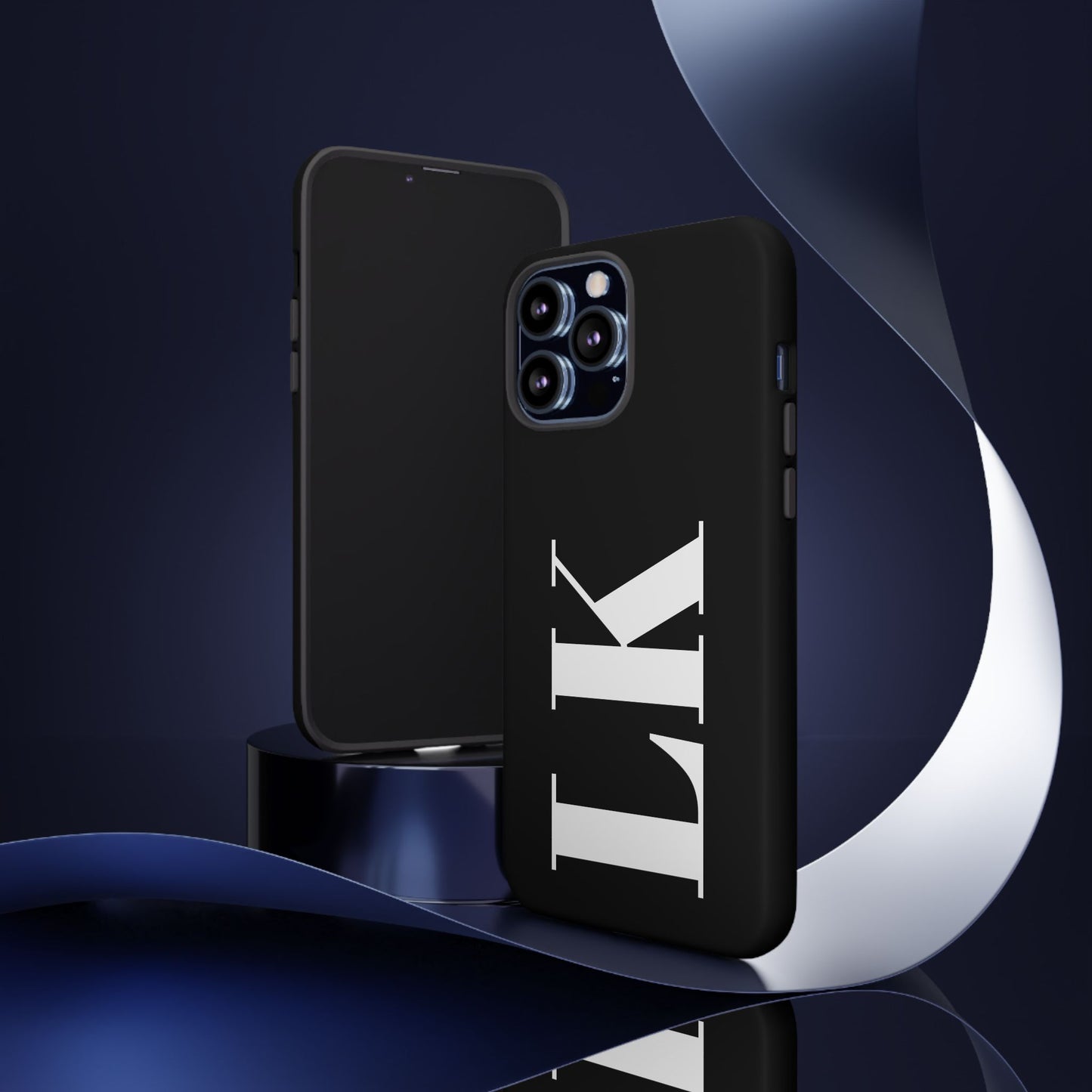 Ebony Custom Initial iPhone Case