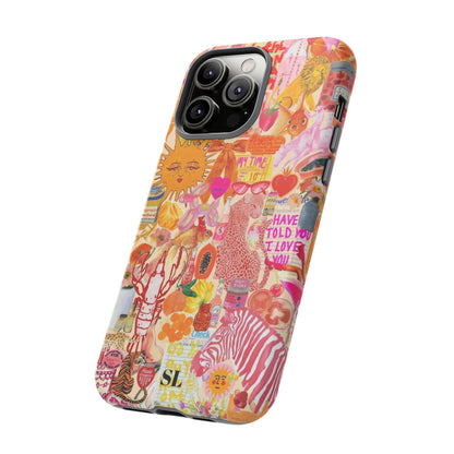 Sunset Aura iPhone Case