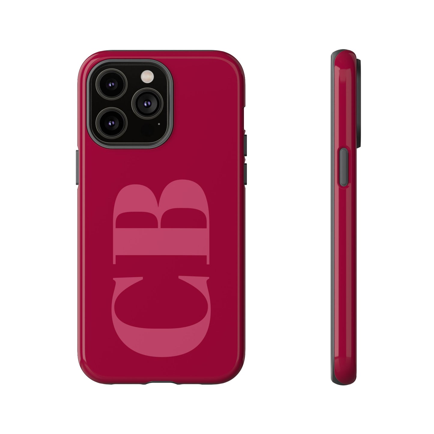 Berry Custom Initial iPhone Case