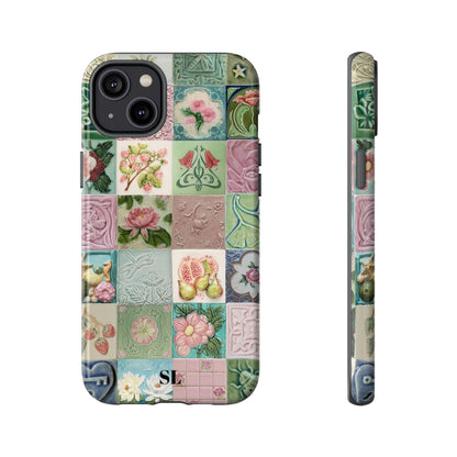 Garden Mosaic Tiles iPhone Case