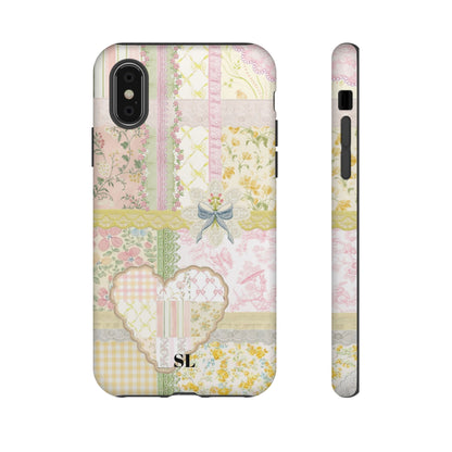 Garden Quilt Patchwork iPhone Case