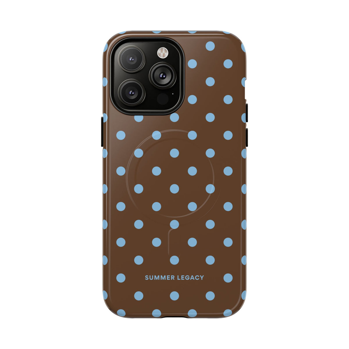 Mocha Polka Dot MagSafe Case