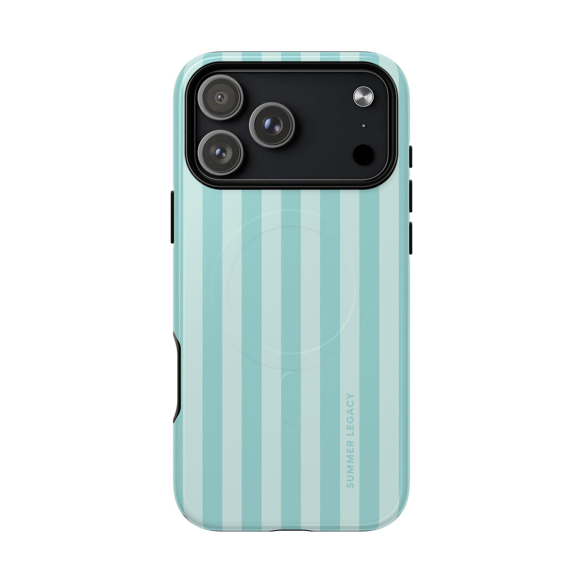 Teal Stripe MagSafe Case