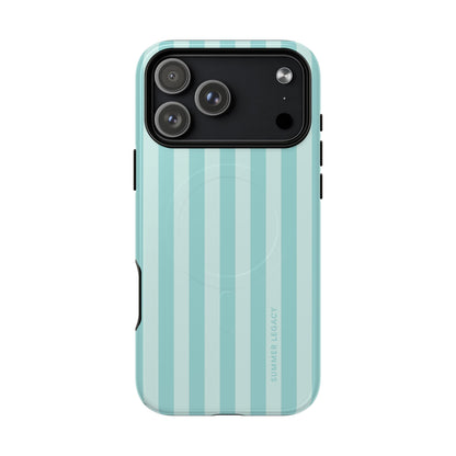 Teal Stripe MagSafe Case