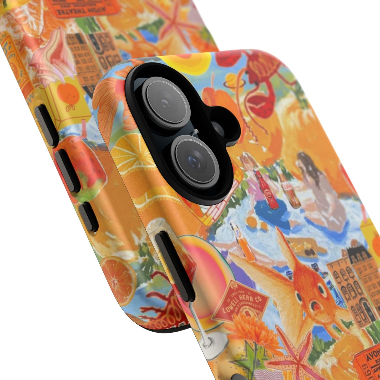 Orange Goldfish iPhone Case