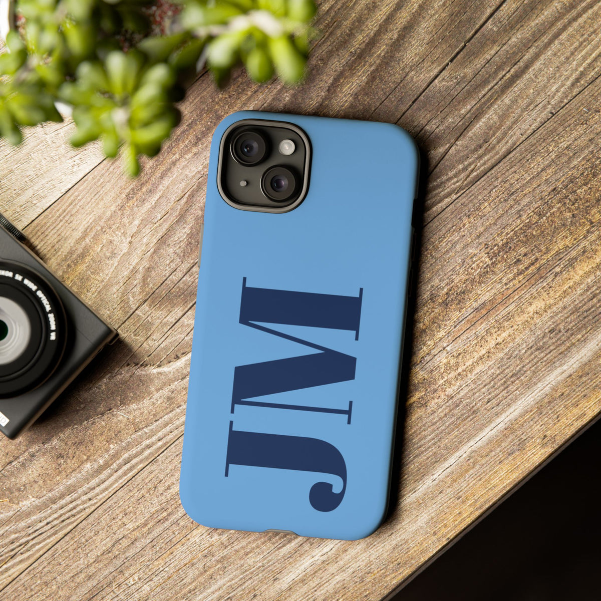 Lagoon Custom Initial iPhone Case