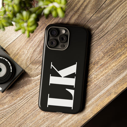 Ebony Custom Initial iPhone Case