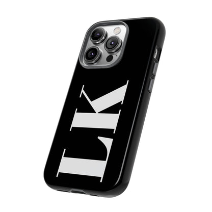 Ebony Custom Initial iPhone Case