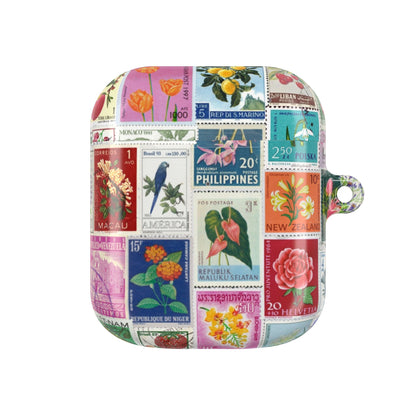 Postcard Stamps AirPod Case