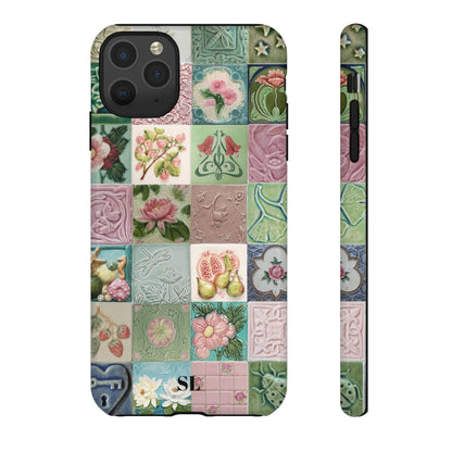 Garden Mosaic Tiles iPhone Case