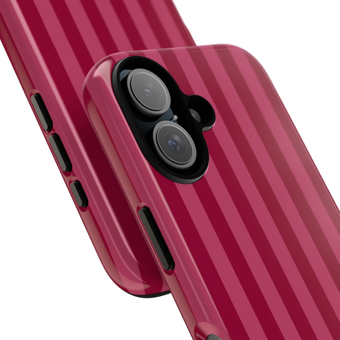 Berry Stripe iPhone Case