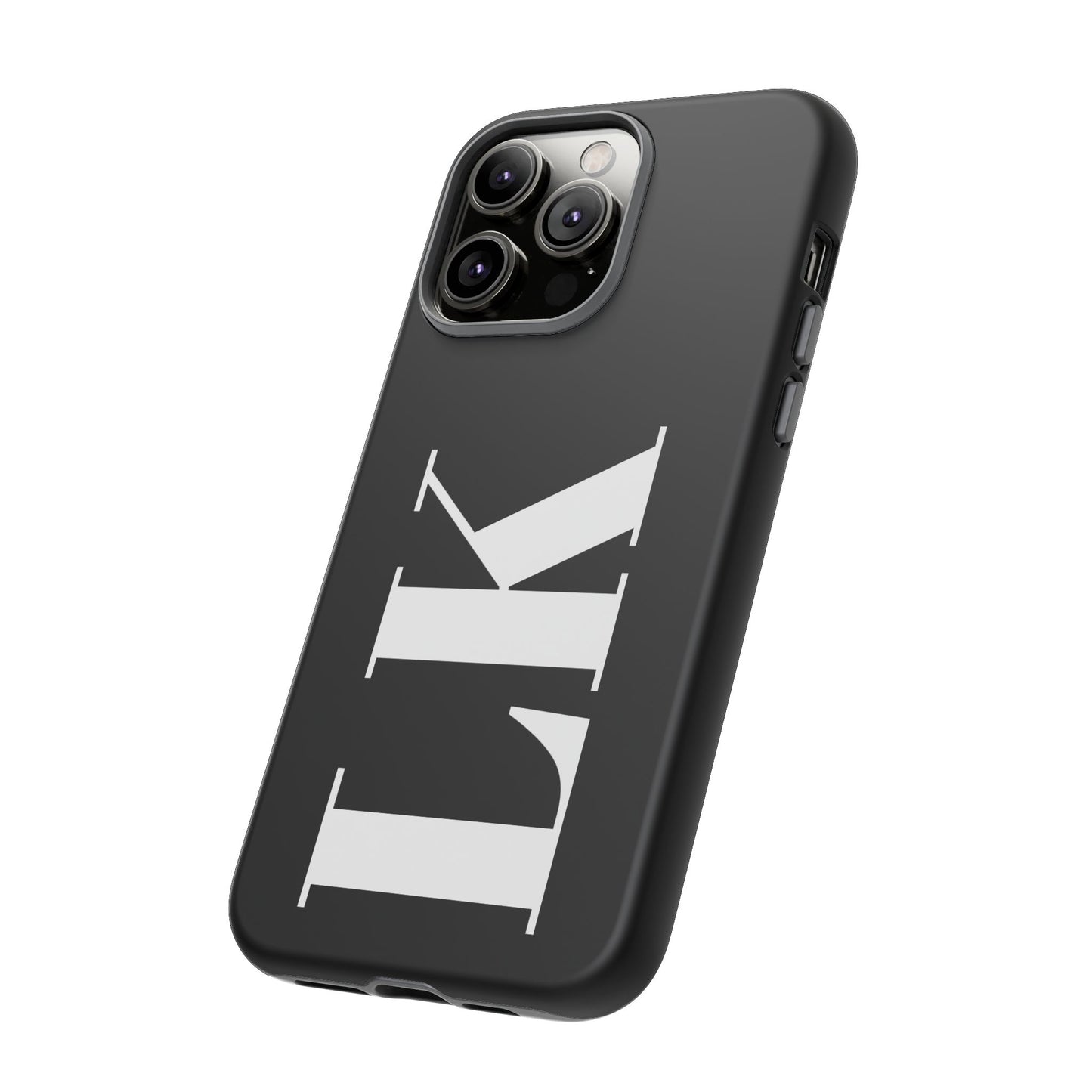 Ebony Custom Initial iPhone Case