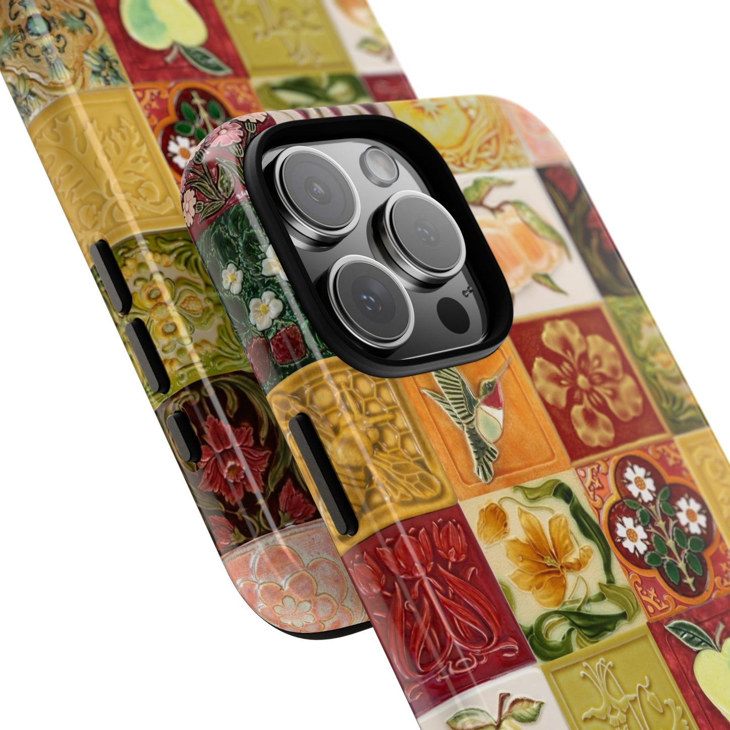 Orchard Mosaic Tiles iPhone Case