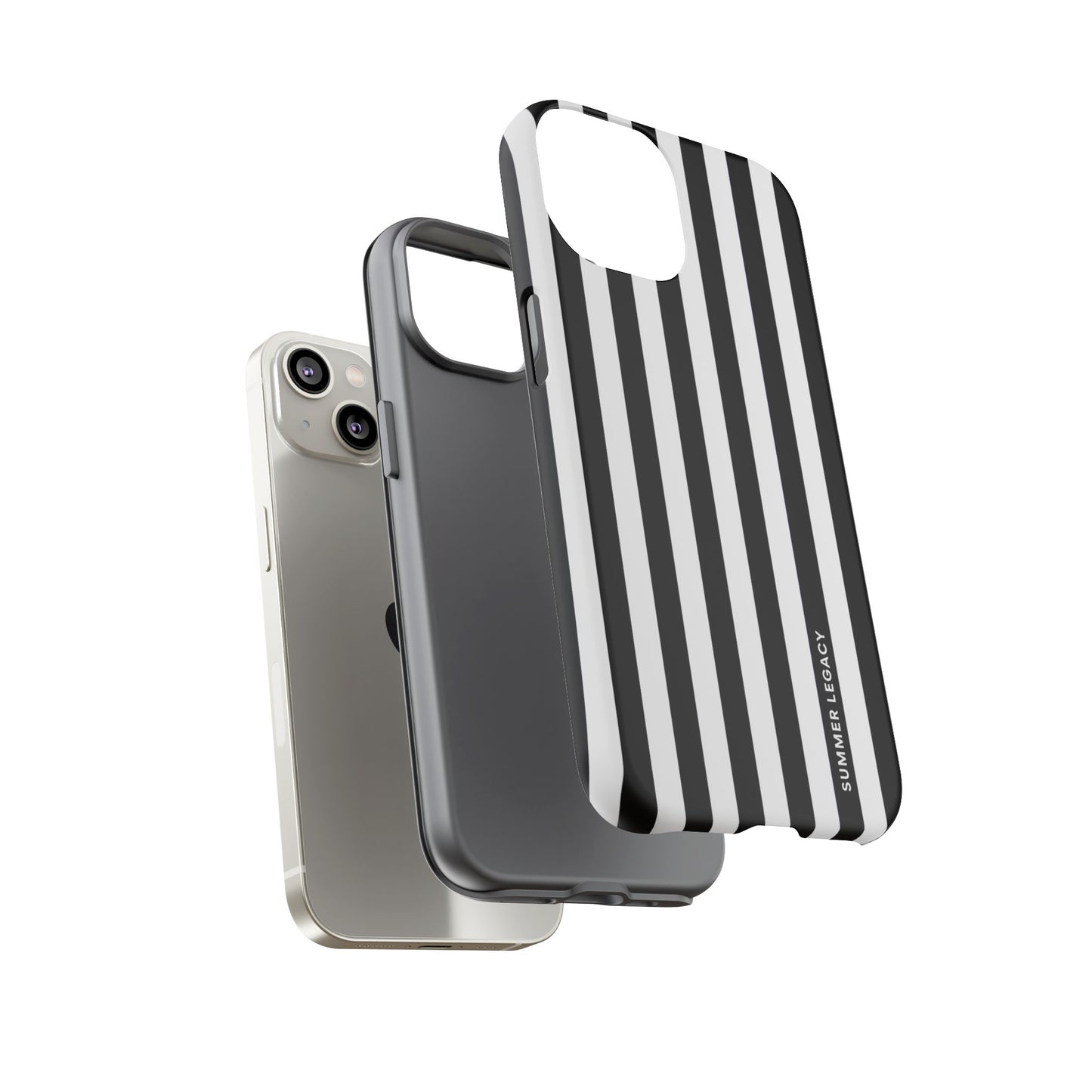 Ebony Stripe iPhone Case